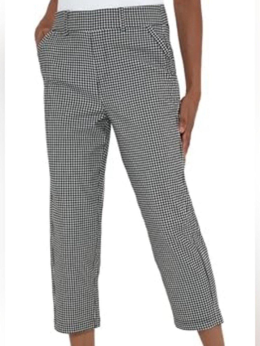 Mario Serrani Pull On Capri Pants